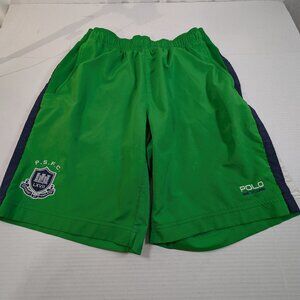 Polo Sport Ralph Lauren Shorts Soccer PSFC Rugby Men XL Green